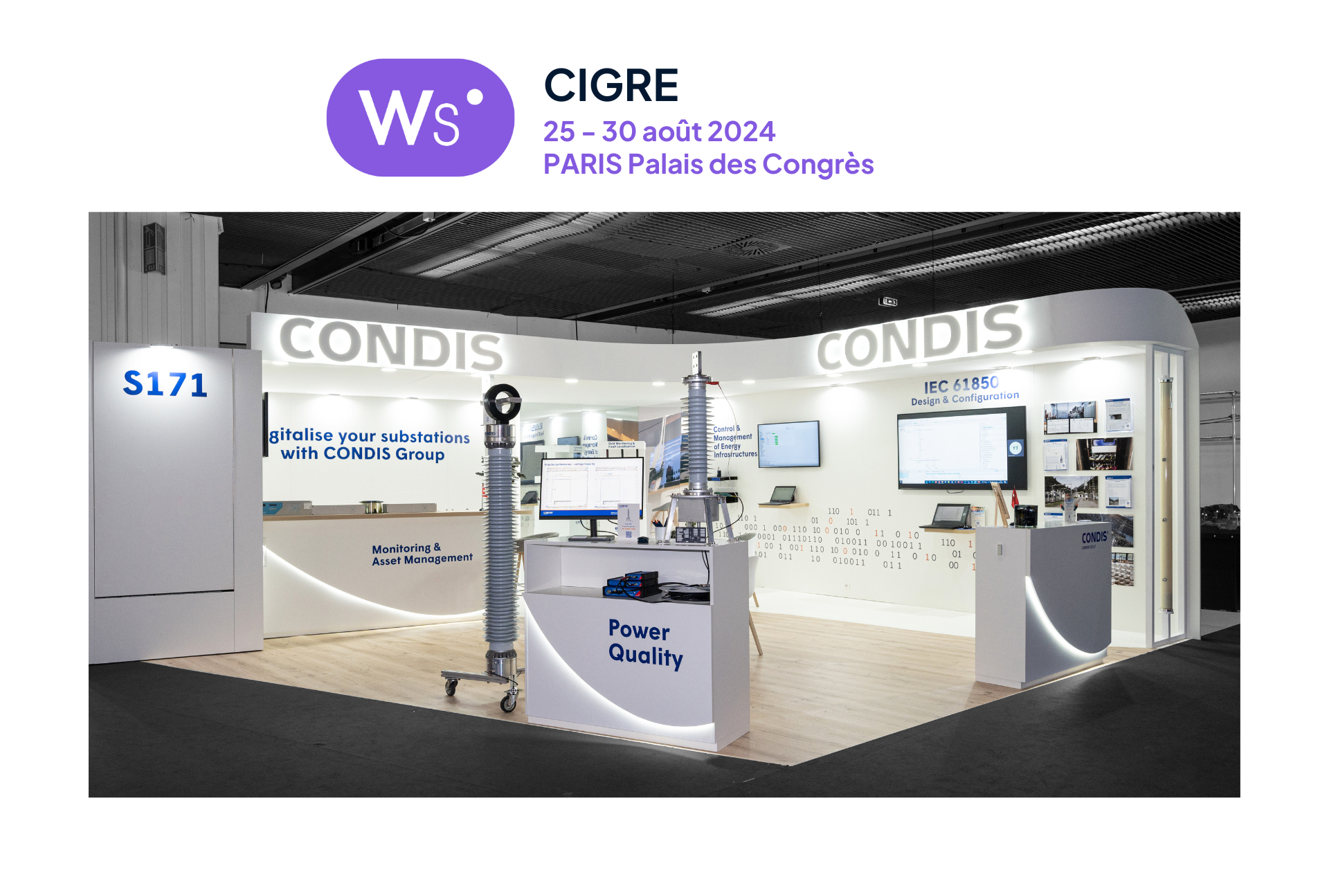 Stands sur-mesure sur le salon cigre