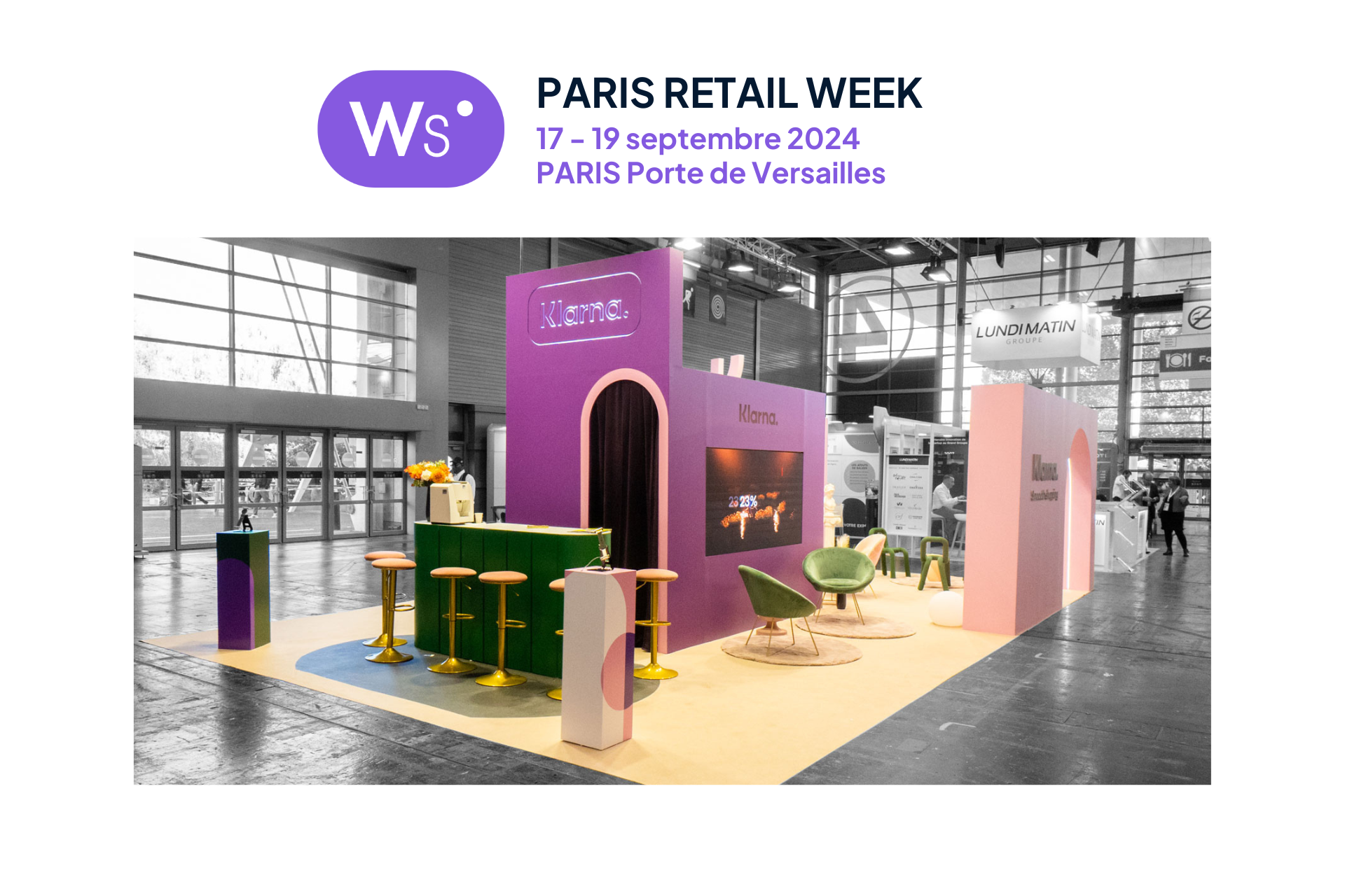 Stands sur-mesure sur le salon paris retail week