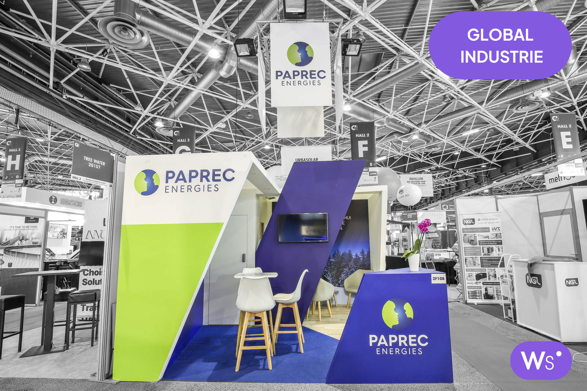 Salon global industrie avec le paprec 2022