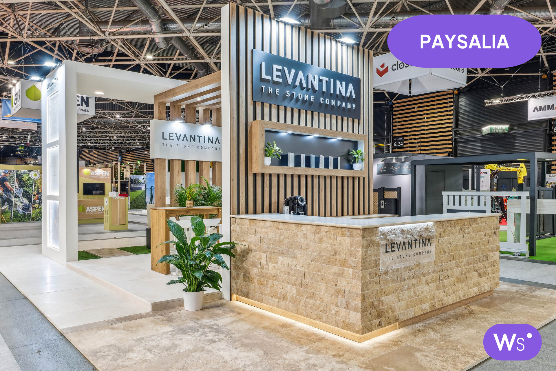 Salon paysalia avec le client LEVANTINA 2023