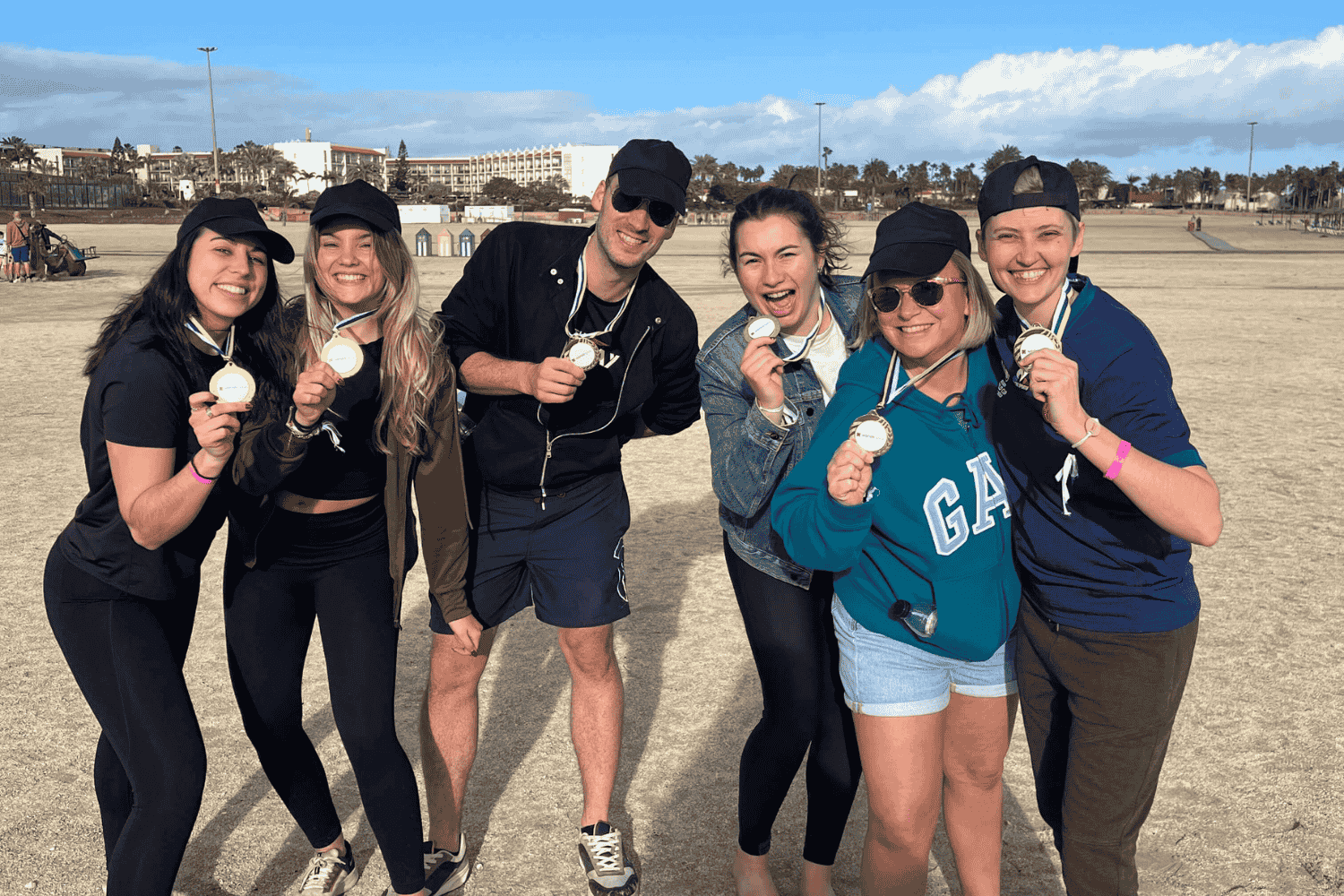 Photo de groupe des équipes WENES au Séminaire d'été 2025 à Fuerteventura.