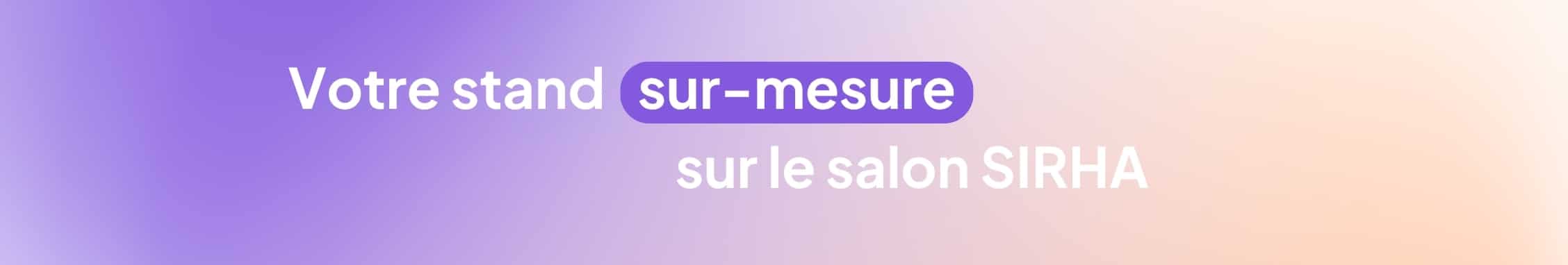 Bandeau visuel page agenda salon SIRHA